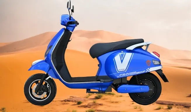 Crown Electric Victory: Affordable Performance with Premium Features (PKR 265,000) 1 crown Victory electric scooty price in Pakistan